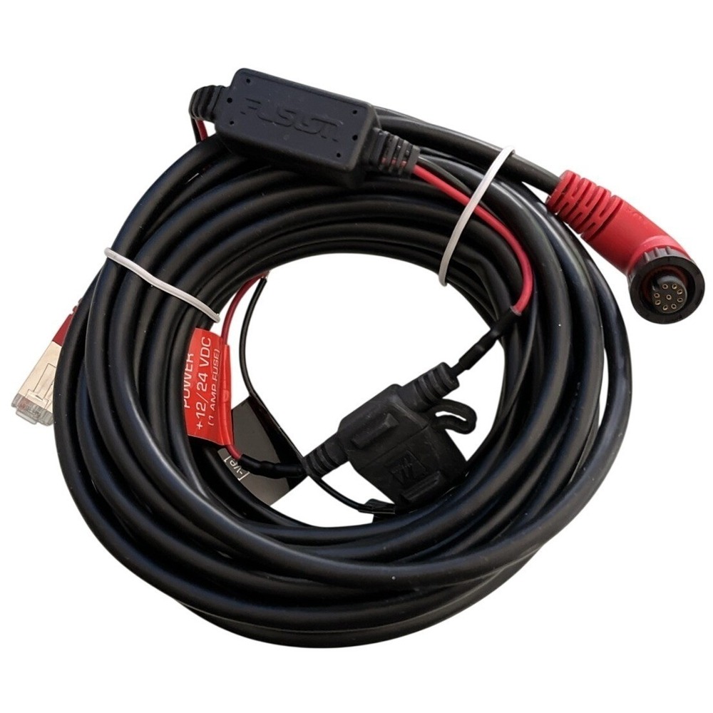 Garmin Fusion Apollo MS-ERX400 Power Cable Marine Grade Wiring Preowned Unused